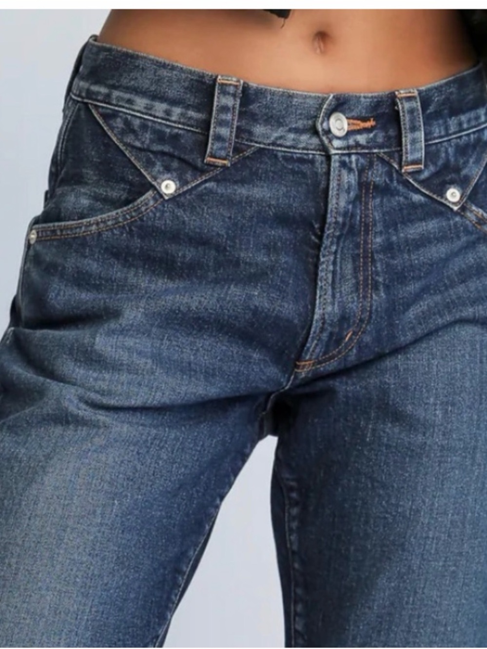 Daily Blue Denim by AG - Nidra (Dark Blue Relaxed Fit Jeans)